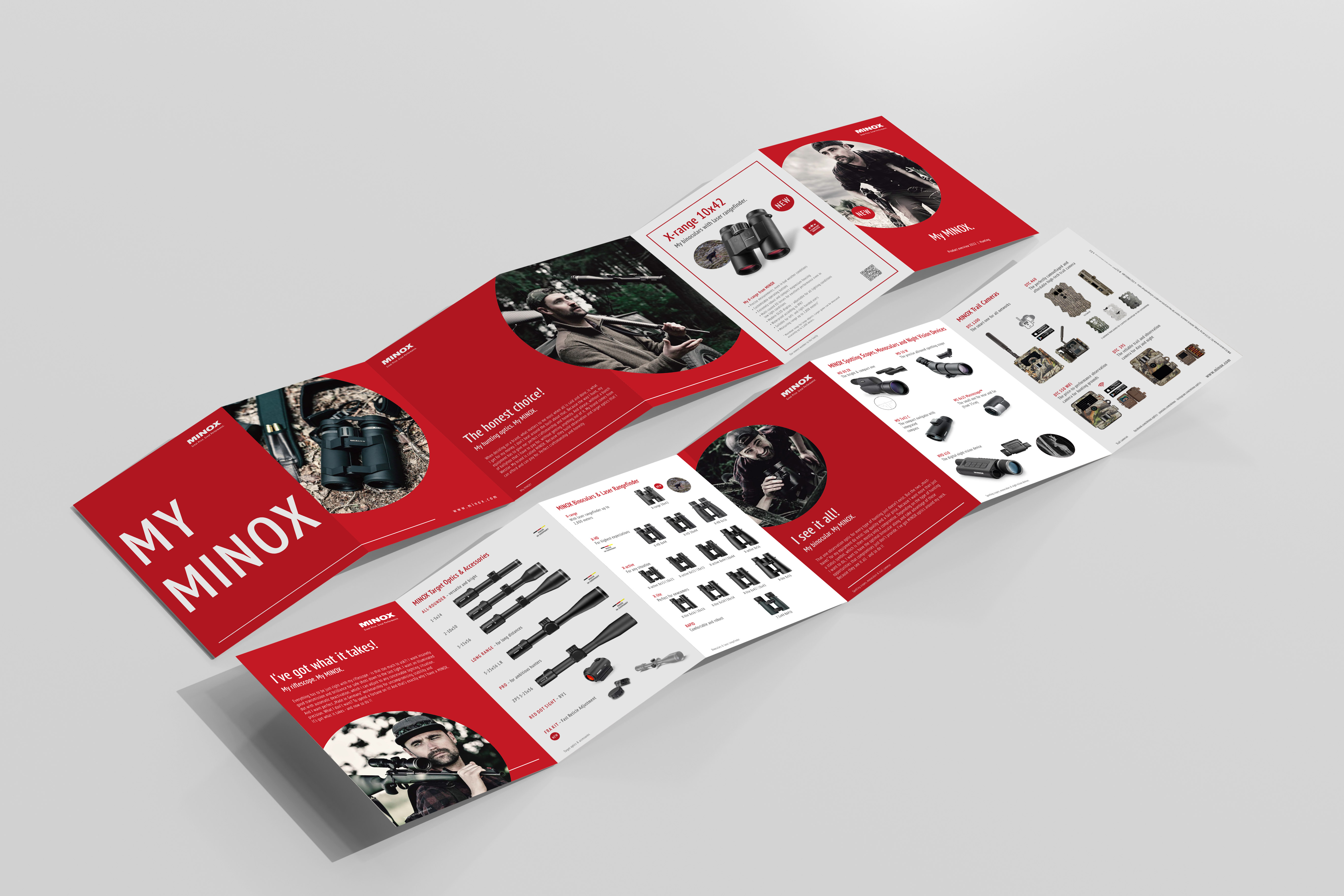MINOX Produktübersicht Leporello EN